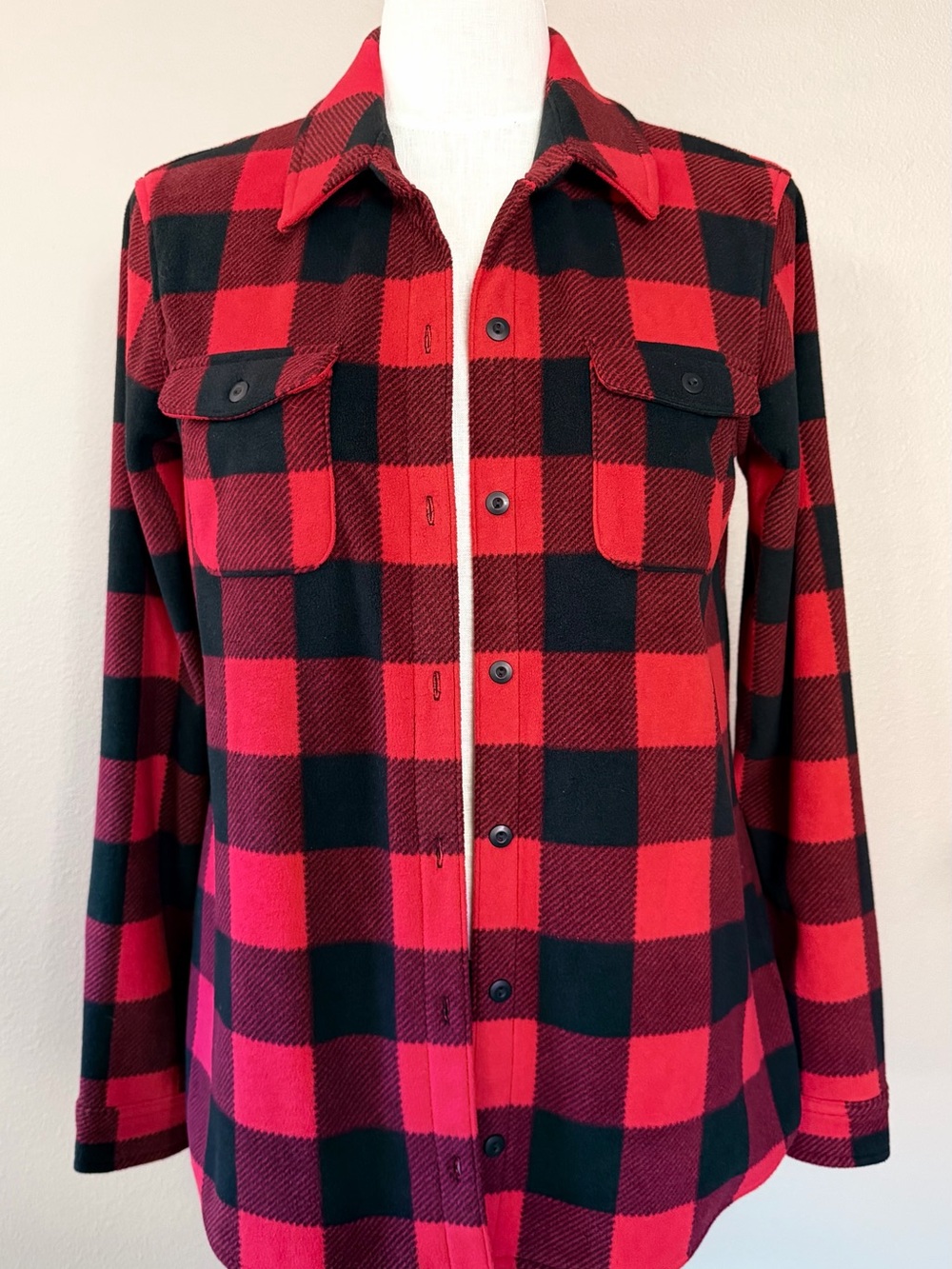 Eddie Bauer Fleece Flannel Shirt